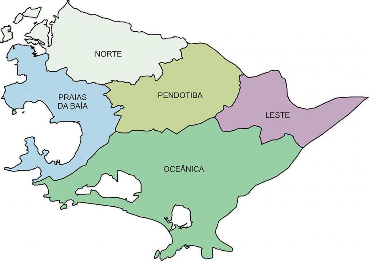 خريطة المناطق نيتيروي