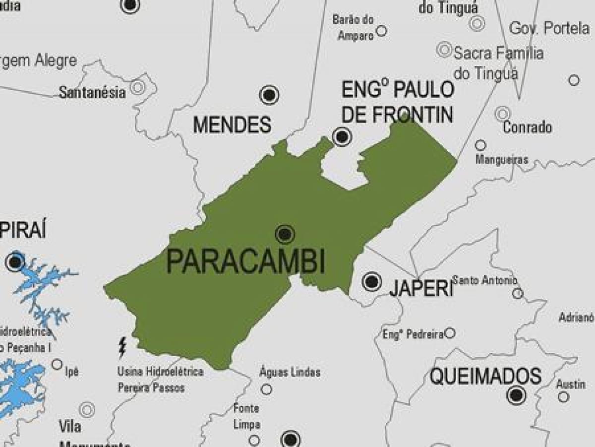 خريطة بلدية باراكامبي