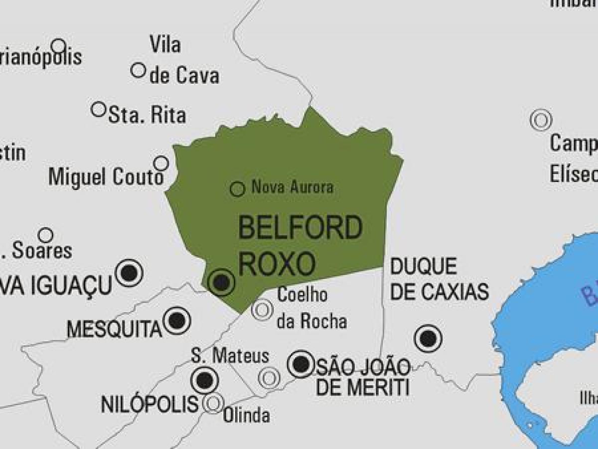 خريطة بلفورد روكسو البلدية
