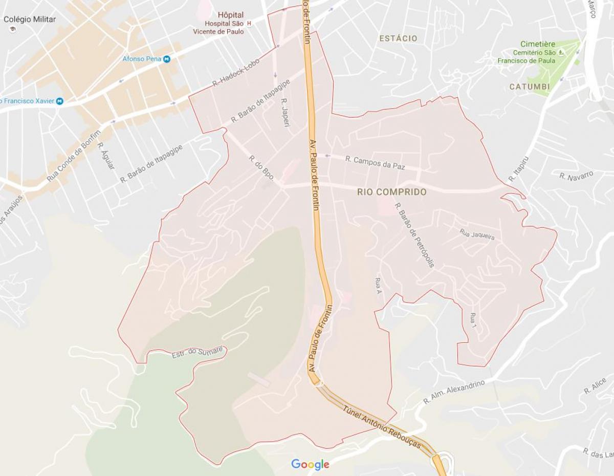 خريطة ريو كومبريدو