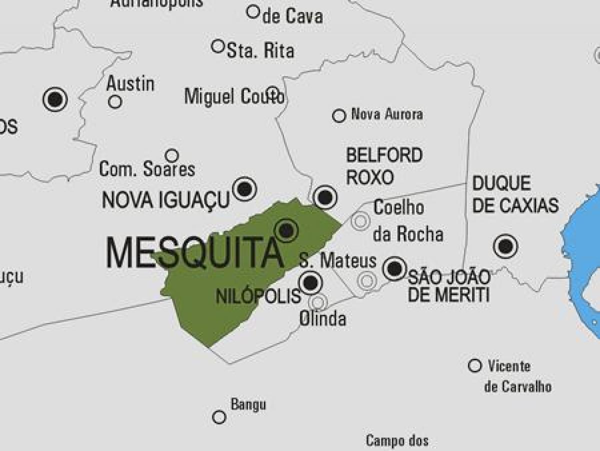 خريطة مسكيتا البلدية