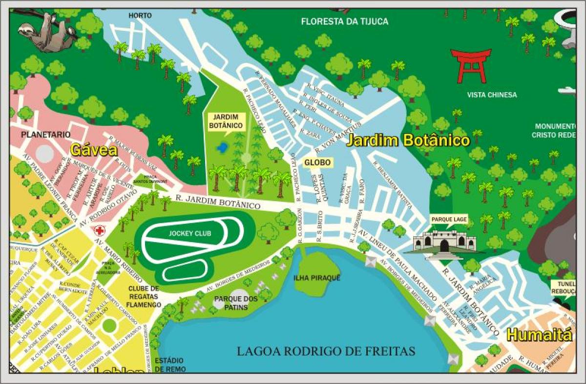 خريطة نادي الفروسية البرازيلي
