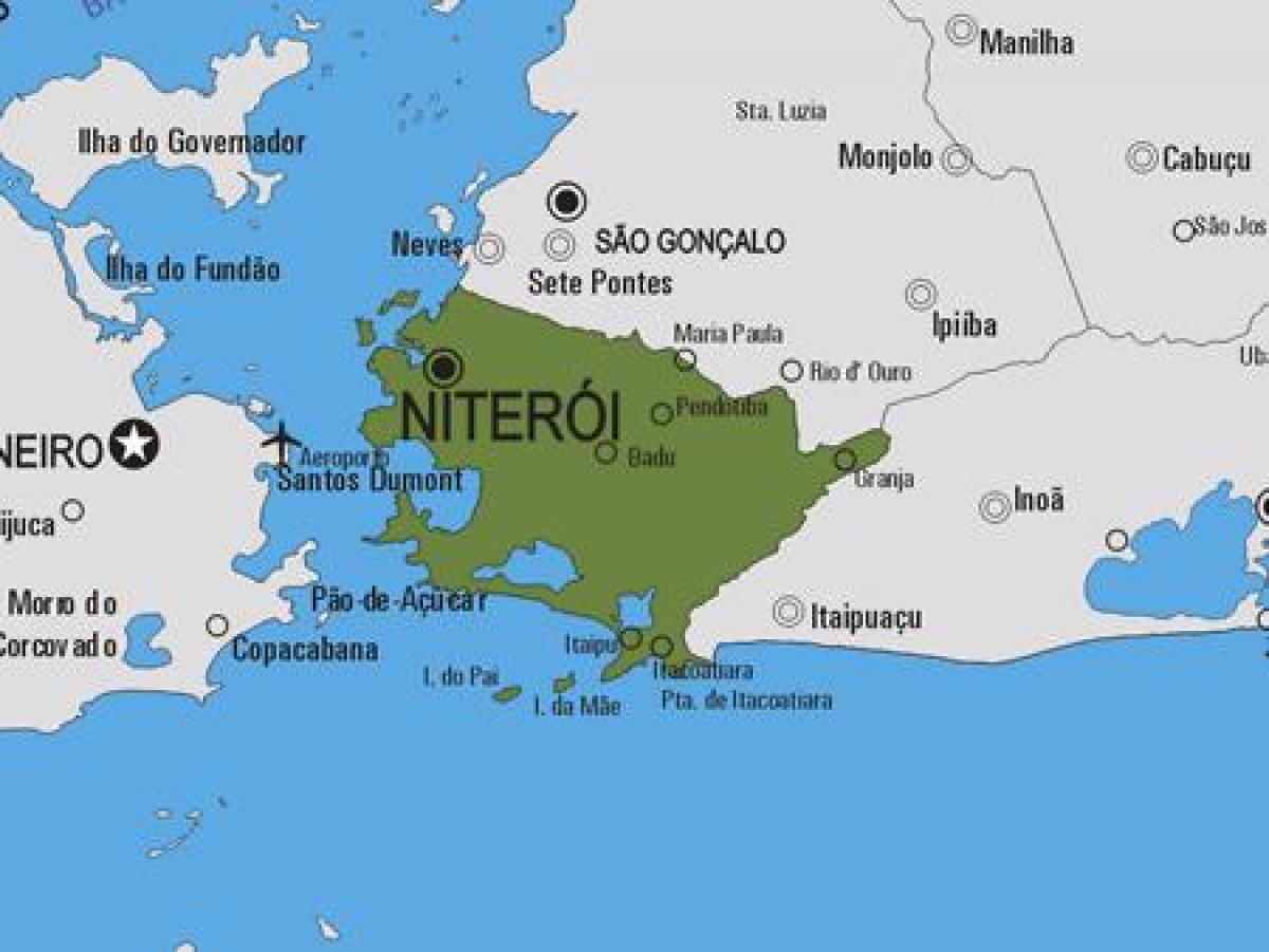 خريطة نيتيروي البلدية