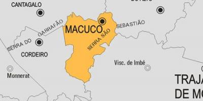 خريطة Macuco البلدية