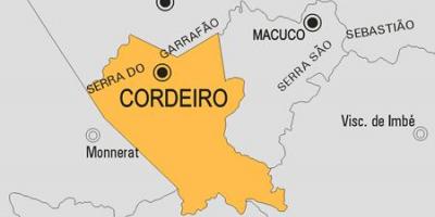 خريطة كورديرو البلدية