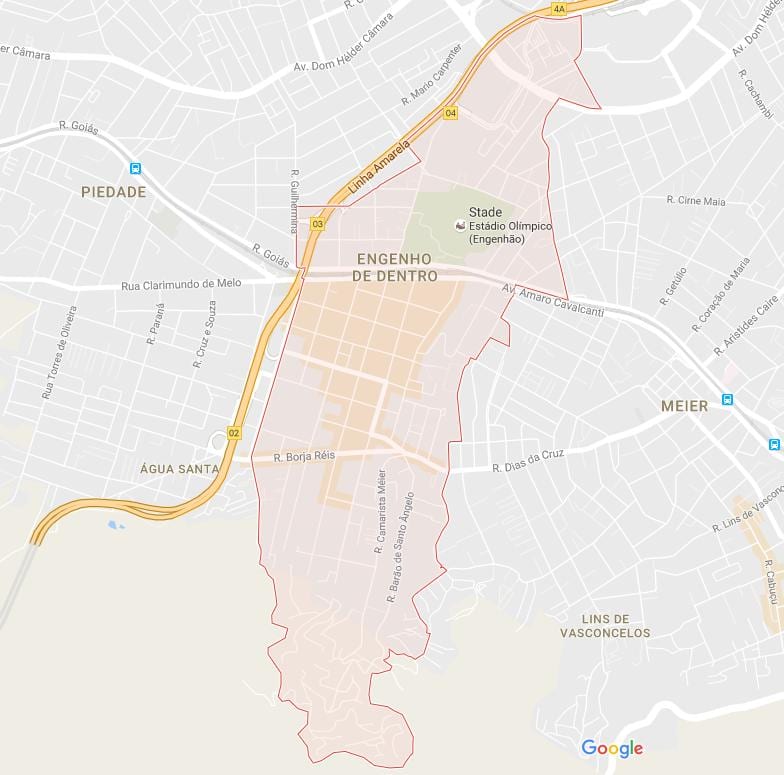 خريطة انجنهو د دنترو