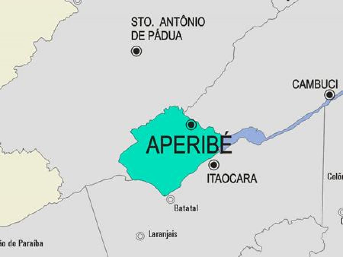 خريطة Aperibé البلدية