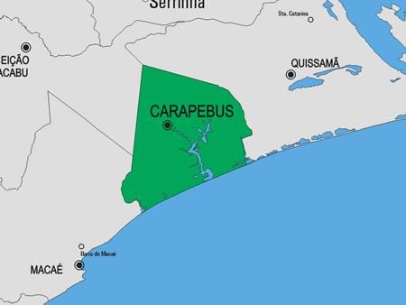 خريطة Campos dos Goytacazes البلدية