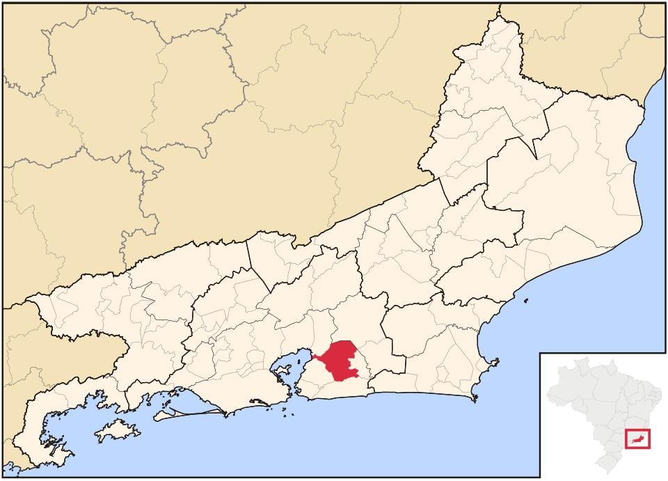 خريطة Itaboraí
