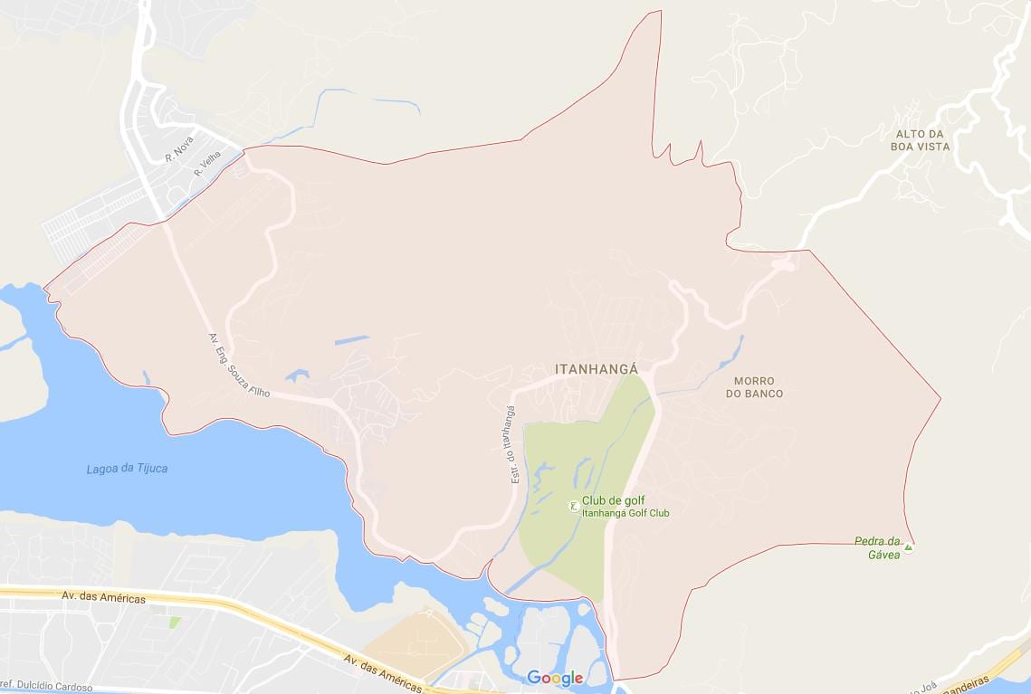خريطة Itanhangá