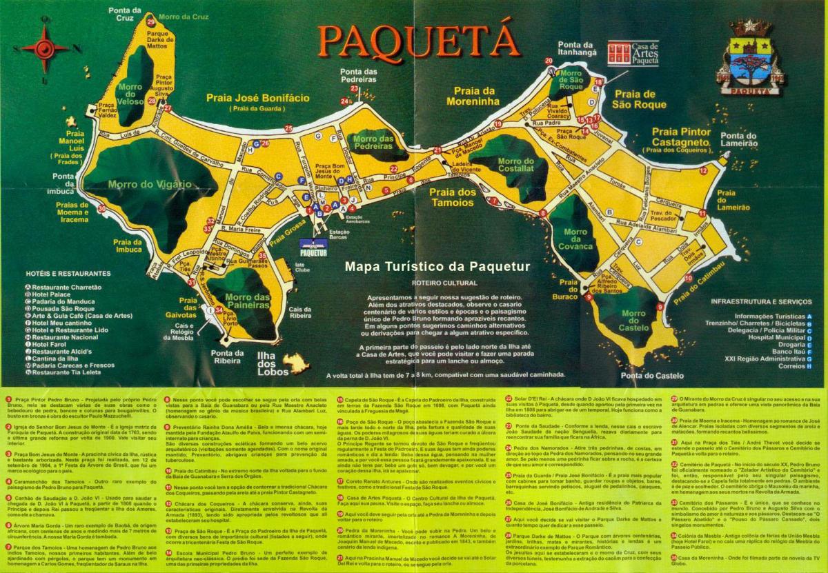 خريطة Paquetá