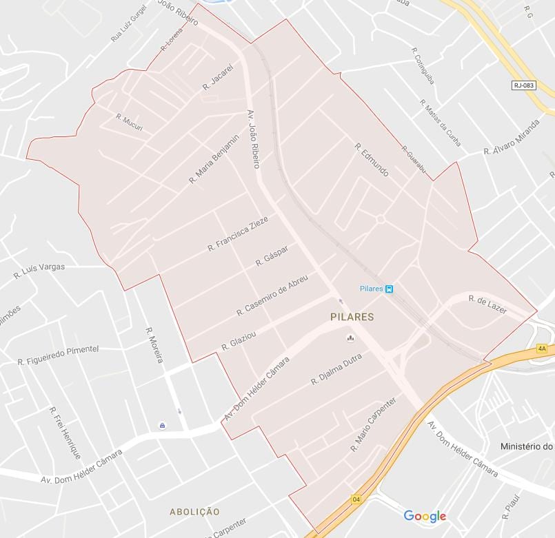 خريطة Pilares