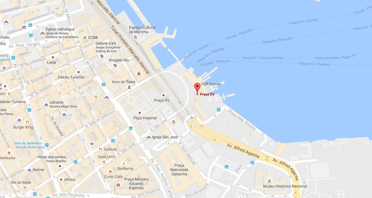 خريطة Praça كانز فان