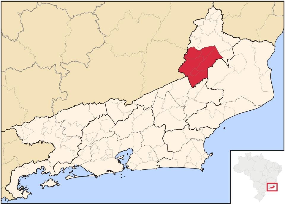 خريطة Santo Antônio de Pádua