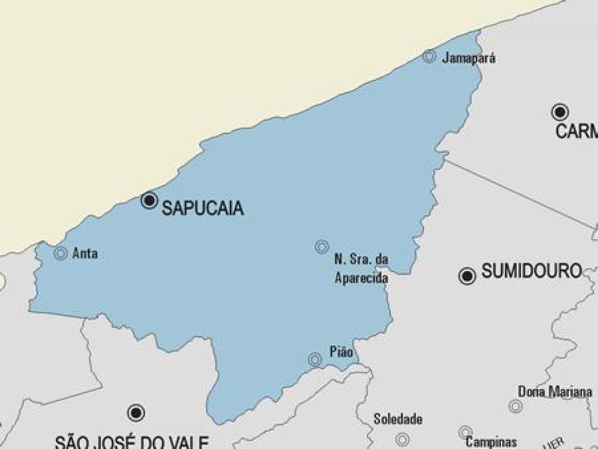 خريطة Sapucaia البلدية
