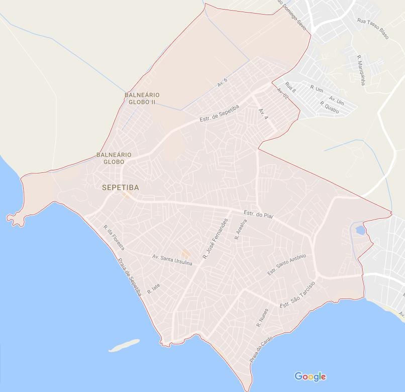 خريطة Sepetiba
