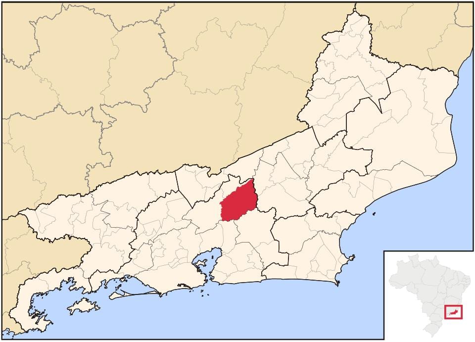 خريطة Teresópolis
