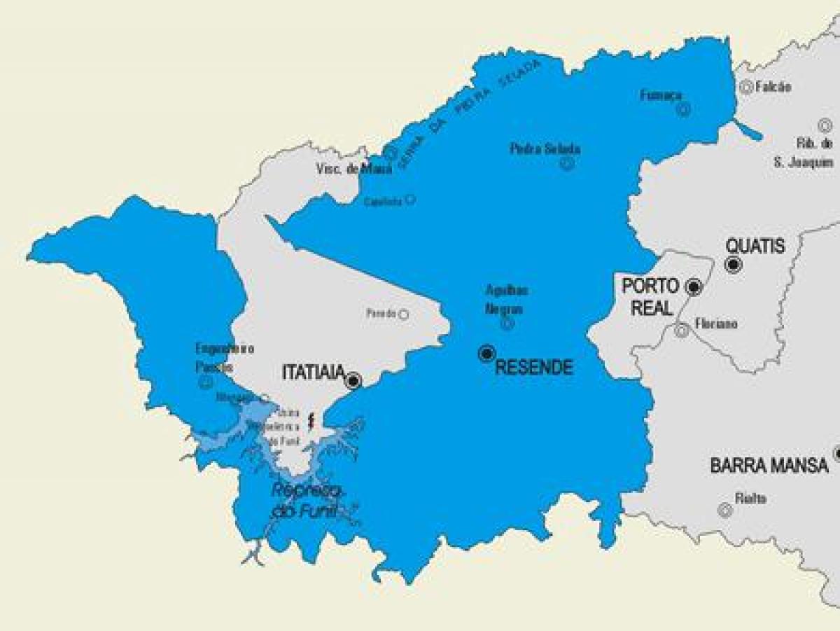 خريطة ريزندي البلدية
