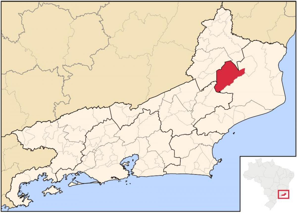 خريطة سان Fidélis