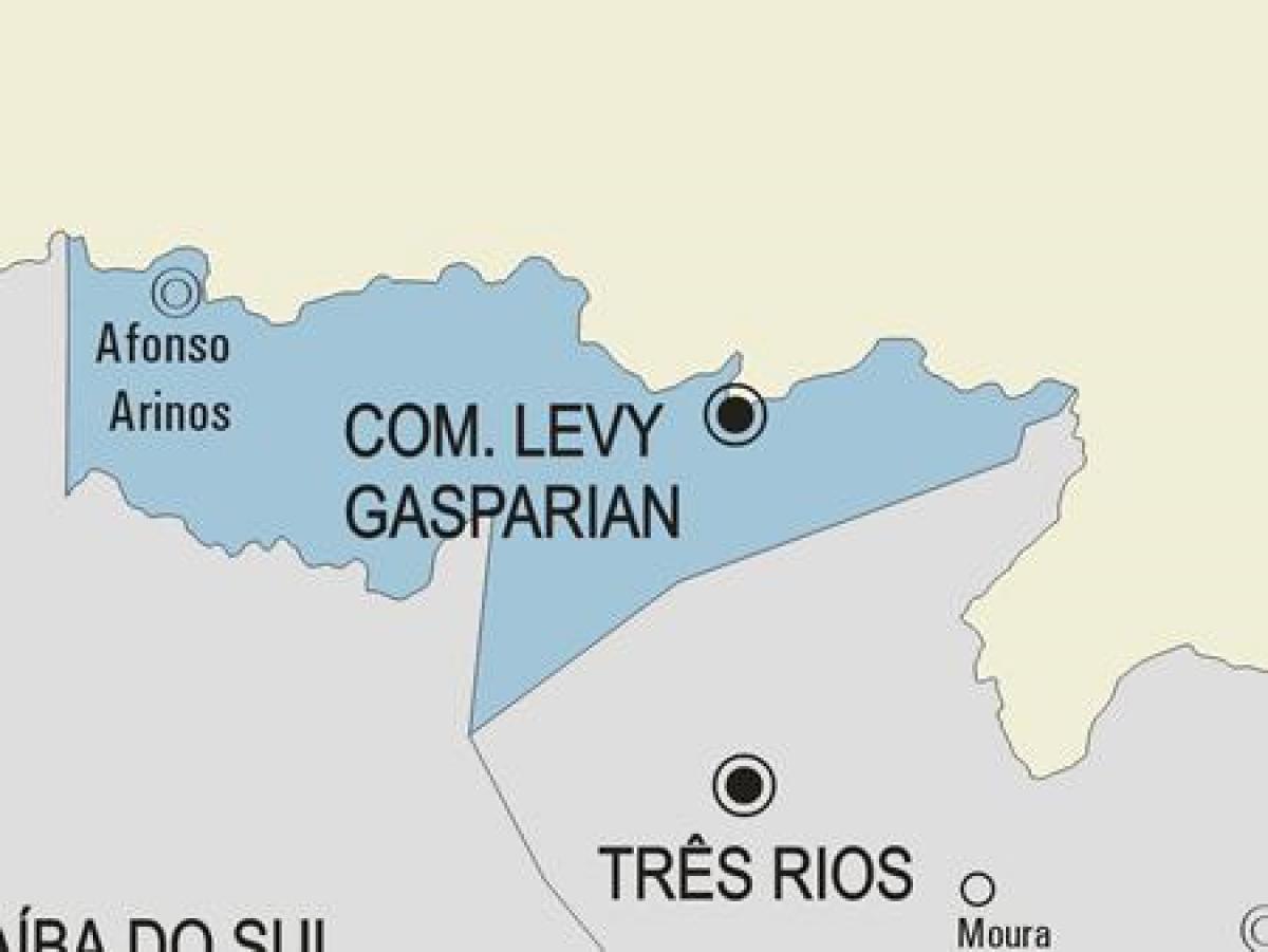 خريطة كاسيميرو دي أبريو البلدية