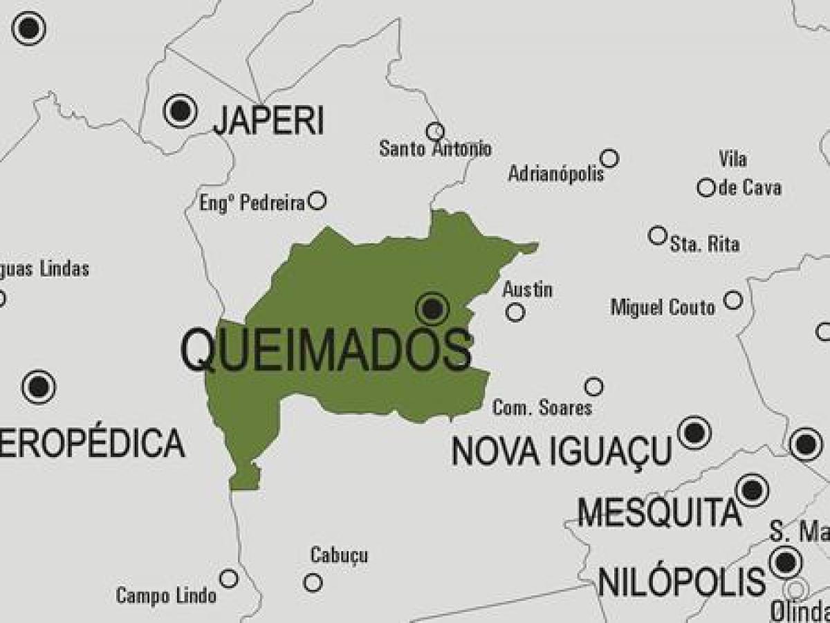 خريطة كويمادوس البلدية