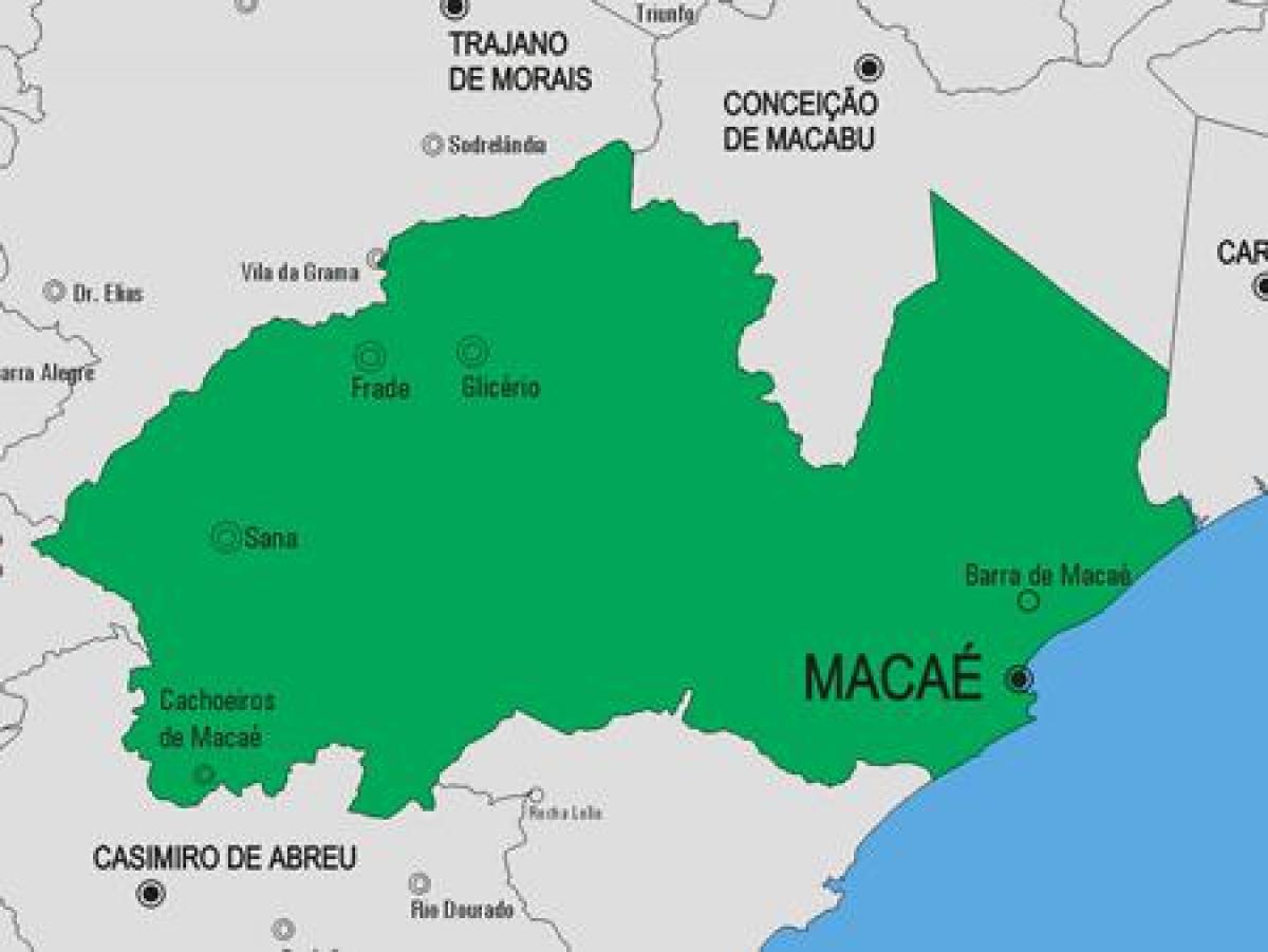 خريطة ماكا البلدية