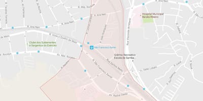 خريطة سان فرانسيسكو خافيير