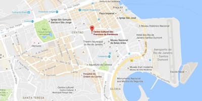 خريطة ساو فرانسيسكو دا Penitencia