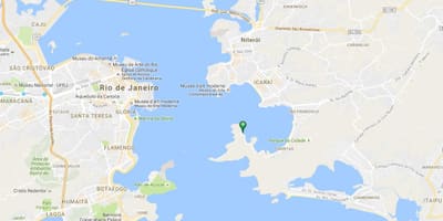 الخريطة شاطئ Jurujuba