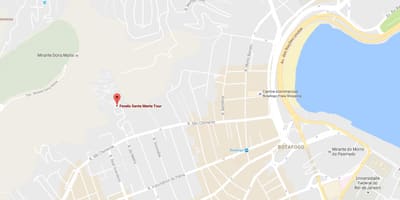 خريطة favela سانتا مارتا