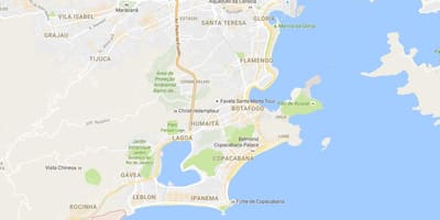 خريطة favela فيديغال