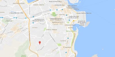 خريطة favela مانغويرا