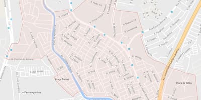 خريطة Cidade de Deus