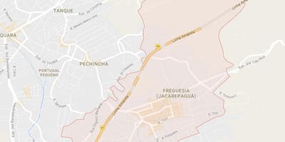 خريطة Freguesia de جاكارباغوه