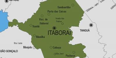 خريطة Itaboraí البلدية