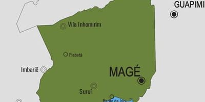 خريطة Magé البلدية