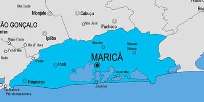 خريطة Maricá البلدية