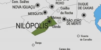 خريطة Nilópolis البلدية