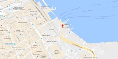 خريطة Praça كانز فان