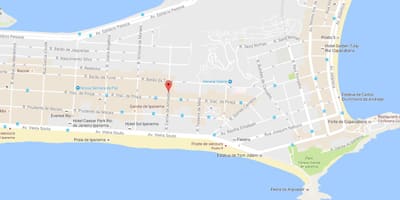 خريطة quartier شاذ ريو دي جانيرو