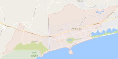 خريطة Recreio dos Bandeirantes
