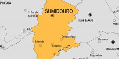 خريطة Sumidouro البلدية