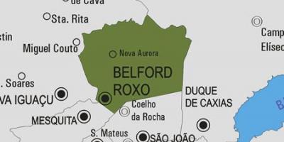 خريطة بلفورد روكسو البلدية