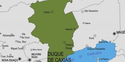 خريطة دوكي دي كاكسياس البلدية
