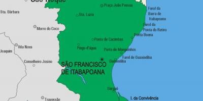 خريطة سان Fidélis البلدية