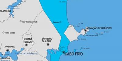 خريطة كابو فريو البلدية